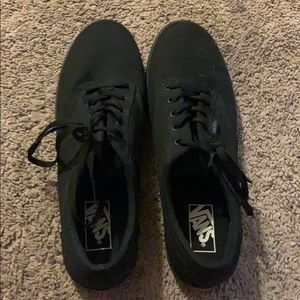 never worn all black vans size 11